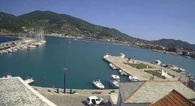 Obraz podglądu z kamery internetowej Skopelos - port